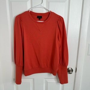 Who what wear puff sleeve sweatshirt